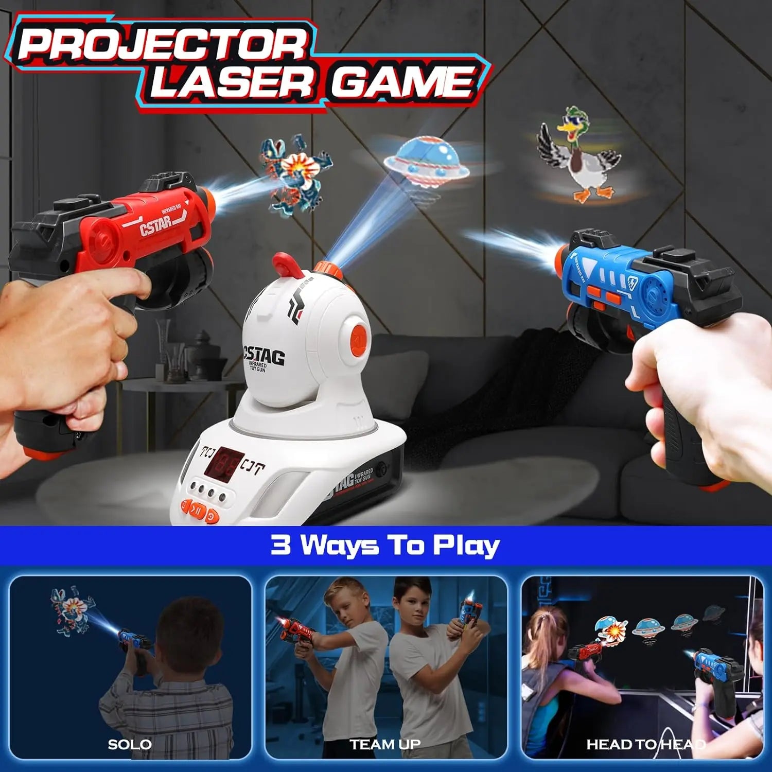 Laser Set with Projector